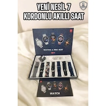 Yeni Nesil Akıllı Saat 2024 Model Uyku Ve Sağlık Takibi Bluetooth Bağlantılı
