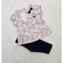 Candysbebe Çiçekli Yazlık Bebek Takımı