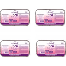 Vi-Vet Pudralı Kalıp Sir Ağda Pembe 500 ML x 4