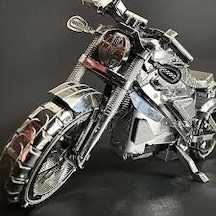 Avangers Elektrikli Motorsiklet 3d Metal Maket Bulmaca Puzzle Modeli Kitleri Dıy 14+ Yaş 82+ Parça
