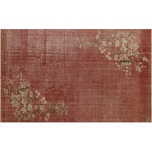 Gerçek El Dokuma Eskıtme Vıntage Halı 165 X 275 Cm 9626