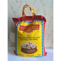 Ahmadi Zerrin Rice 1121 Uzun İri Taneli Basmati Hint Sella Pirinci 5 KG