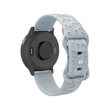Movetime Mt42x Mt46x Mt43a Amazfit Gts Bip 20mm Kordon Leopar Desen Yumuşak Silikon Kordon