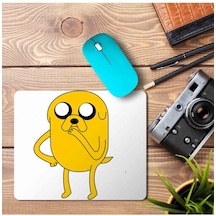 Adventure Time Jake The Dog Finn The Human Ice King 1 Baskılı Mousepad Mouse Pad