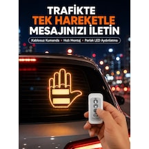 Ers Kompakt Tasarımlı Led Jest Işığı Selam Ve Teşekkür Modları