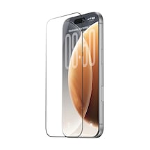 Apple iPhone 18 Pro Uyumlu Benks Omniwarrior Eye-friendly Cam Ekran Koruyucu Uygulama Aparatlı Şeffaf