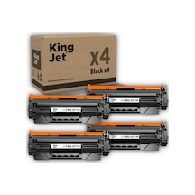 Kingjet Canon Uyumlu 071h Crg-071h Yüksek Kapasiteli 4'lü Paket Uyumlu, Toner Çipli / Mf272