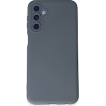 Flzdgnkr Newface Samsung Galaxy M34 5g Kılıf Nano İçi Kadife Silikon - Gri