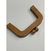 Karantuhafiye Ahşap Çanta Bursu 22 Cm Koyu Ahşap Koyu Ahşap