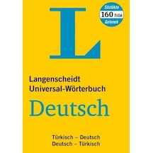 Langenscheidt Almanca Türkçe Türkçe Almanca Cep Sözlüğü