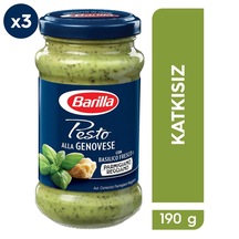 Barilla Pesto Genovese Fesleğenli Makarna Sosu 3 x 190 G