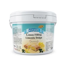 Vizyon Limonlu Pastacılık Dolgusu Ve Kreması 6 Kg