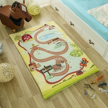 Zooturak Peluş Çocuk Matı At Doru 100cm x 150cm