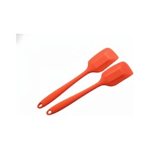 Silikon Spatula Ve Sıyırıcı, Tek Parça Tasarım 2, Turuncu Diğer