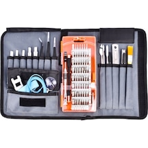 Cep Telefonu Sökme Bakım Aracı Tornavida Seti Bez Çanta Turuncu