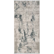 Cool Halı Safir 8617 Mavi Yolluk Uzun Antre Hol Koridor Halısı Modern Dokuma Yatak Odası Halı Yolluk