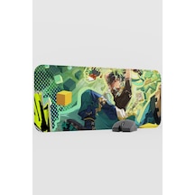 Kinich Genshin Impact Anime Gacha V3 - 70x30 Xl Gaming Mouse Pad Fare Altlığı