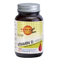 Force Nutrition Vitamin D3 1000 Iu 120 Tablet (492081212)
