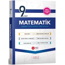 Derece Yayınları 9.Sınıf Matematik Modüler Set