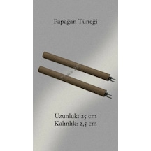 Papağan Tüneği 25 Cm Büyük Kuşlar İçin Kalın Tünek,jako Papağanı