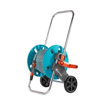 Gardena 18502-20 Hortum makarası arabası 13 mm 1/2 "20 m Gri, Tur