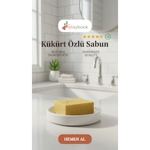 Kükürt Sabunu 1 Adet 100gr Doğal