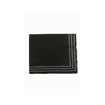 Zero Land Çizgi - 236 - Desenli Bandana - Ilkestor - 50x50 Siyah