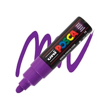Uni Pc-7m Posca 4.5-5.5 Su Bazlı Poster Markörü Mor