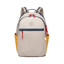 Smart Bags Smartbags Büyük Boy Uniseks Sırt Çantası 2022-3182 Bej Hardal Laci Bej Lacivert