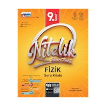 Nitelik Yayınları 9. Sınıf Fizik Beceri Temelli 34 Haftalık 4 Fasikül Video Çözümlü Soru Kitabı Kk3048