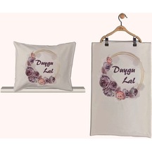 Pia Baby Gl 1919-11 Isme Özel Bebek Battaniye Yastık Seti