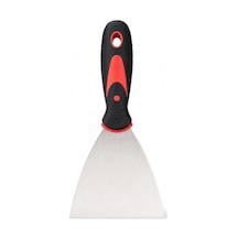 Orret Home Paslanmaz Çelik İnşaat Spatulası Plastik Saplı Macun Spatulası Alçı Boya Kazıma Duvar Tamir Spatulası 100 Mm 001 Siyah