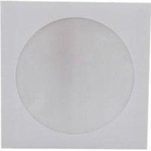 OYAL CD ZARFI 125X125 BEYAZ PENCERELI 80GR 25 LI