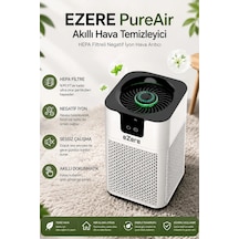 Ezere Pureair Akıllı Hava Temizleyici Hepa Filtreli Negatif İyon Hava Arıtıcı- 5775 Renkli