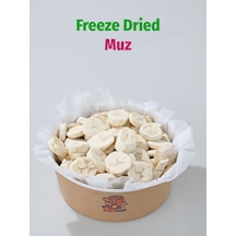 Muz Meyve Cipsi Freeze Dried Doğal Çıtır Atıştırmalık 200 Gr 200 G