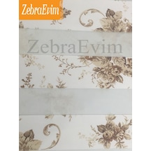 Zebraevim Çiçekli Zebra Perde Sepette Anında %15 Indirim!