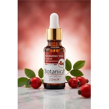 Botanica %100 Saf Kuşburnu Yağı Yaşlanma Karşıtı Kırışıklık Bakımı Nemlendirici Doğal Bitkisel 20 Ml 20 ML