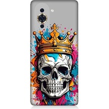 Tecno Nova 10 Se Uyumlu Kral Kurukafa Desenli Silikon Kılıf