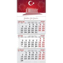 2026 Yılı Gemici Takvimi-bayrak ,anıtkabir Ve "geldikleri Gibi Giderler"