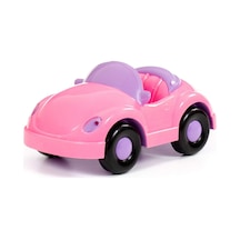 Oyuncak Araba Sevimli Araba Pembe Sürtmeli 25 Cm