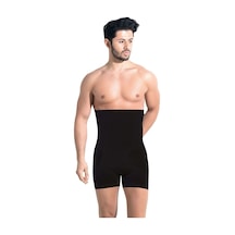 Bonbonetti Chocolate Baby & Kids 2'li Set Erkek Korse Atlet Ve Boxer Korse Erkek Korse Seti Siyah