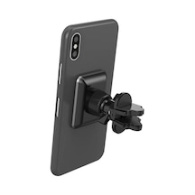 Celly Ghost Superpls Araç Telefon Turucu Siyah, 6 Ultra Güçlü Mıknatıs, Akıllı Telefonunuzun Cihaz Üzerinde En İyi Tutuşunu Sağlar,2 Adet Metal Plaka Dahildir, 6 Mm Derinliği Ve Şık Tasarım