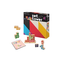 Zet Tower (küçük Mühendisler) Zeka Ve Akıl Oyunu 3+ Yaş 1+ Oyuncu