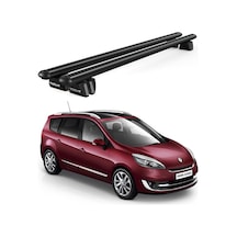 Pençe Renault Grand Scenic 2009-2016 Uyumlu Siyah Ara Atkı Port Bagaj Tavan Barı