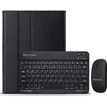 Honor Uyumlu Pad X8 Lite Bluetooth Klavye Ve Mouse + Standlı Kılıf -bkk6