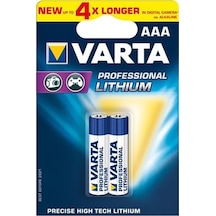 Varta 6103301402 Professional Lityum AAA İnce Pil 2'li