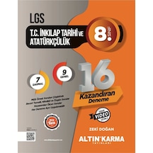 Altın Karma 2025 Lgs 8.sınıf T.c. İnkılap Tarihi Ve Atatürkçülük Sarmal Deneme
