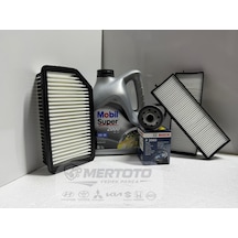 Hyundai İ20 Benzinli 09-14 5w-30 Yağ - Hava- Polen Bakım Seti 5W30 4Lt Hava Yağ Polen 4Lü Set