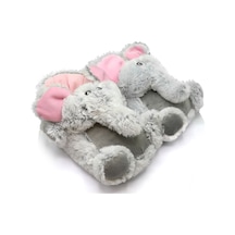 Twigy Elephant Kadın Hayvanlı Panduf Gri 36/41 AA0635 Gri