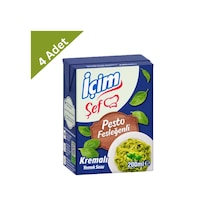 İçim Şef Pesto Fesleğenli Yemek Sosu 200 Ml X 4 Adet - Mutfakta Gurme Dokunuşu